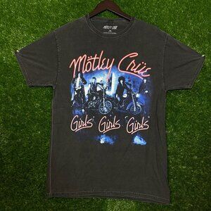 Mötley Crüe Girls, Girls, Girls World Tour T-shirt size Small
